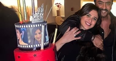 العوضى ينشر كلمات أغنية عيد ميلاد ياسمين عبد العزيز.. ويعلق: تاج رأسى