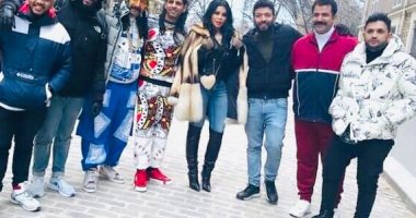 شاهد كواليس هيفاء وهبى ونجوم مسرح مصر مع "رمسيس باريس" فى فرنسا