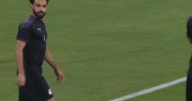 محمد صلاح يقود تدريبات إحماء منتخب مصر استعدادا لمواجهة السودان "فيديو"