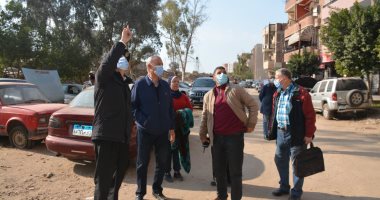 محافظ القليوبية يتابع منظومة النظافة والاشغالات بشبرا الخيمة والخانكة