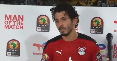 أحمد حجازى يحصد جائزة أفضل لاعب فى مباراة مصر والسودان بأمم أفريقيا