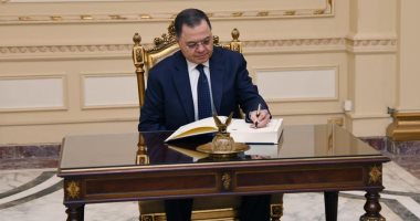 وزير الداخلية يسجل كلمة شكر لرئيس الجمهورية بقصر عابدين بمناسبة عيد الشرطة