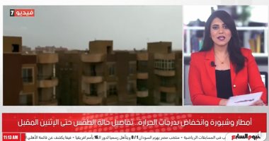 فيديو..تفاصيل حالة الطقس اليوم الخميس حتى الإثنين بكافة الأنحاء