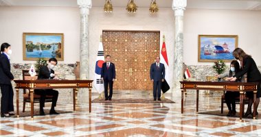 تفاصيل التعاون بين مصر وكوريا.. 7.9 مليون دولار لتحسين نظام المشتريات الإلكترونية.. وتحديث نظم إشارات سكك الحديد بـ251 مليون دولار.. رانيا المشاط: اختيار كوريا لمصر شريكا استراتيجيا يعزز مجالات التعاون التنموى