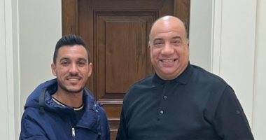 إبراهيم حسن ينضم لصفوف الاتحاد السكندرى لنهاية الموسم.. صور