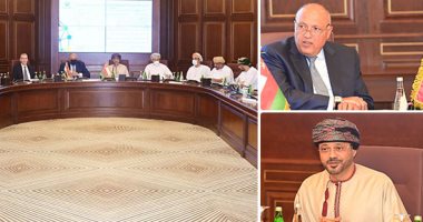 مسقط تستضيف أعمال اجتماع مجلس الأعمال المصرى العمانى.. سامح شكرى يدعو رجال الأعمال العمانيين لتعزيز وجودهم فى السوق المصرى.. وبحث إمكانية إنشاء شركة عمانية مصرية لتعزيز التبادل التجارى بين البلدين