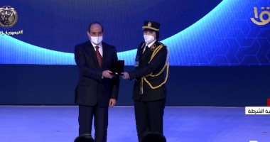 بالأسماء.. الضباط المكرمون من الرئيس السيسي فى احتفالية عيد الشرطة