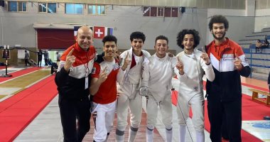 منتخب شباب المبارزة يحصد ذهبية كأس العالم بالبحرين 