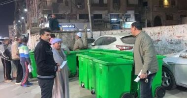 بدء تطبيق المرحلة الأولى بمنظومة الجمع المنزلى للقمامة فى القومية بالزقازيق