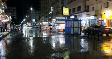 أمطار الخير تعود للهطول على مطروح مع انخفاض درجات الحرارة.. لايف