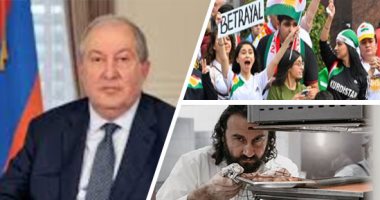 العالم هذا المساء.. رئيس أرمينيا أرمين ساركيسيان يعلن الاستقالة من منصبه.. طباخ الكرملين السابق يكشف كواليس المطبخ والأكلات المفضلة للرئيس بوتين.. احتجاجات حاشدة بواشنطن ضد الإجراءات المفروضة بسبب فيروس كورونا