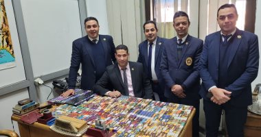 جمارك مطار شرم الشيخ الدولى تضبط تهريب عدد من السجائر الإلكترونية