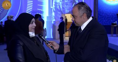 زوجة الشهيد أحمد جابر نصار: فخورة بالتكريم والشهيد كان كل حاجة ليا فى الدنيا