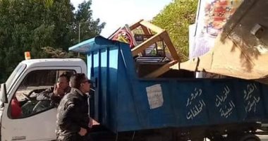 جهاز مدينة حدائق أكتوبر ينفذ عدة حملات متتالية لإزالة الإشغالات والمخالفات