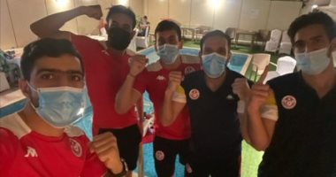 تونس ونيجيريا .. علي معلول يحتفل بتأهل نسور قرطاج إلى ربع نهائي أمم أفريقيا