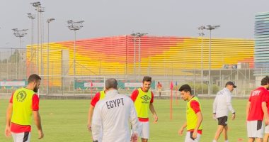 تفاؤل وحماس فى مران منتخب مصر استعدادا لمواجهة كوت ديفوار