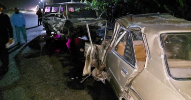 مصرع 3 مواطنين وإصابة 4 فى اصطدام ميكروباص بسيارة ملاكى بمدينة إسنا