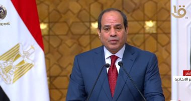 الرئيس السيسي: اتفقت مع الرئيس تبون على أهمية التوصل لاتفاق حول سد النهضة