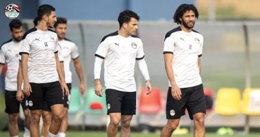 كاف يستعرض آخر مران لمنتخب مصر قبل مواجهة المغرب فى أمم أفريقيا اليوم