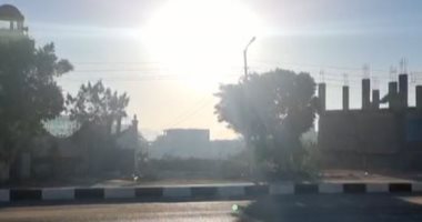 أجواء باردة وشبورة خفيفة حالة الطقس فى سوهاج ..لايف