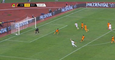 فيديو .. عمرو السولية يهدر هدفا محققا للمنتخب المصرى أمام كوت ديفوار 