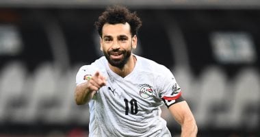 شاهد فرحة محمد صلاح بتأهل منتخب مصر لربع نهائى أمم أفريقيا