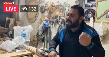 فايد مطرب بدرجة نجار.. ملقاش نفسه فى الغناء فرجع للمنشار والشاكوش.. "فيديو"