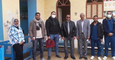 حياة كريمة.. جامعة أسوان تنظم قافلة طبية لقرية غرب سهيل 