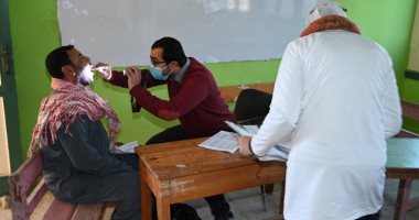 جامعة الفيوم تشارك فى القافلة الطبية بمركز إطسا .. صور