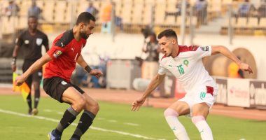 تريزيجيه يهدد مرمى المغرب فى الدقيقة 49.. فيديو
