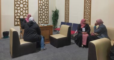 كيفية الحفاظ على ‏الأسرة أبرز أسئلة الزائرين فى جناح فتوى الأزهر بمعرض الكتاب