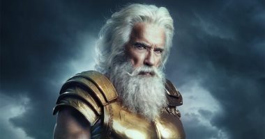 أرنولد شوارزنيجر يجسد شخصية الإله "Zeus" فى عمل فنى