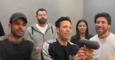 شاهد رقص سعد الصغير وحسن الرداد وعمرو يوسف على أغنية "اصحى فوق" فى "كازانوفا"