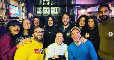 هشام ماجد بعد عرض فيلم "حامل اللقب": فرحتى الحقيقية بوقفة أصحابى الجدعان
