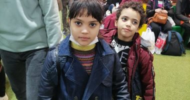 شاهد.. توافد الأطفال على قاعة الطفل فى معرض القاهرة للكتاب 2022