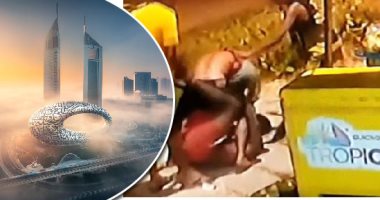 العالم هذا المساء.. صور جديدة لمنزل زعيم داعش فى سوريا بعد مقتله على يد قوات أمريكية.. قتل مهاجر كونغولى يشعل الغضب فى احتجاجات بالبرازيل.. والإمارات تطلق أحد أجمل المبانى فى العالم 22 فبراير الجارى.. صور