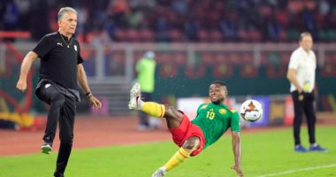 شاهد فرحة كيروش ولاعبى منتخب مصر بالصعود لنهائى أمم أفريقيا