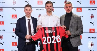 ميلان الإيطالى يعلن تجديد عقد جابيا حتى 2026