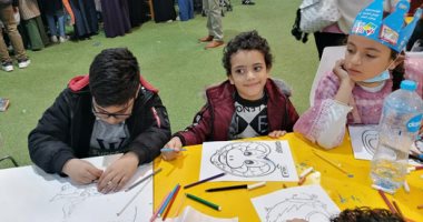 مواهب الأطفال فى معرض الكتاب 2022.. بلادى بلادى بلادى
