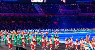 الصين تفتتح دورة الألعاب الأولمبية الشتوية بكين 2022 بحضور الرئيس السيسي