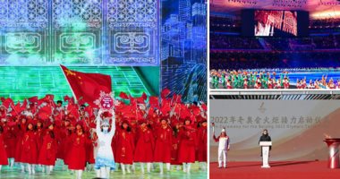دورة الألعاب الأولمبية الشتوية الـ24.. الرئيس الصيني يفتتح "بكين 2022" بحضور الرئيس السيسي.. السفير الصيني بالقاهرة: حضور الرئيس تجسيد للعلاقات بين مصر والصين.. وعروض رائعة في "استاد العش"
