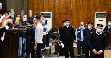 بدء ثاني جلسات محاكمة كريم الهوارى أمام الجنايات بقضية حادث تصادم الشيخ زايد..صور