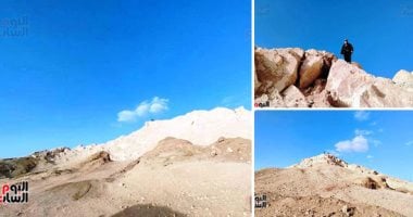 حكاية جبل تروان أشهر جبال الخارجة.. اتخذه أهل الواحات مضربا للمثل فى صعوبة الأمر والمبالغة بالكذب.. ومن أحجاره الرملية تأسست أول الأحياء السكنية بالوادى الجديد بتوجيهات الزعيم الراحل جمال عبدالناصر.. فيديو وصور