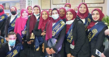 وفد من جامعة الأزهر في جناح دار الكتب والوثائق بمعرض الكتاب 