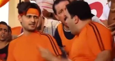 إدوارد يدعم المنتخب بمشهد مع رامز جلال من فيلم "غش الزوجة".. فيديو
