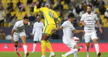 النصر يواصل مطاردة الاتحاد برباعية فى الطائى بالدورى السعودى.. فيديو