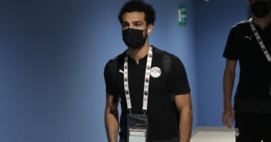شاهد.. لحظة وصول منتخب مصر إلى ملعب نهائي أمم أفريقيا