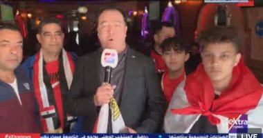 إكسترا نيوز ترصد استعدادات الجالية بنيويورك لمباراة مصر والسنغال