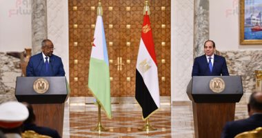الرئيس السيسي: العلاقات مع جيبوتى استراتيجية ممتدة على كافة الأصعدة 