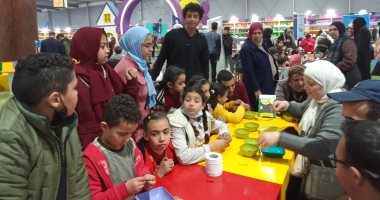 5000 زائر لمتحف الطفل وورشة لتعليم الهيروغليفية فى آخر مشاركاته بمعرض الكتاب